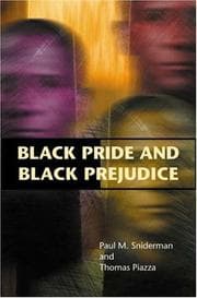 Tapa de Black pride and Black prejudice