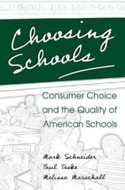 Tapa de Choosing schools