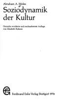 Tapa de Sociodynamique de la culture
