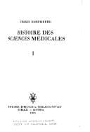 Tapa de Histoire des sciences médicales