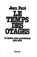 Tapa de Le temps des otages