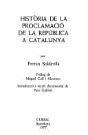 Tapa de Història de la proclamació de la república a Catalunya