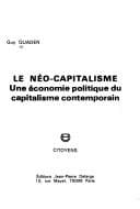 Tapa de Le néo-capitalisme