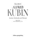 Tapa de Alfred Kubin