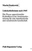 Tapa de Linkskatholizismus nach 1945