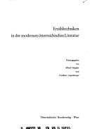 Tapa de Erzähltechniken in der modernen österreichischen Literatur
