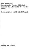 Tapa de Gesammelte Arbeiten für das Theater