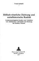 Tapa de Höfisch-ritterliche Dichtung und sozialhistorische Realität