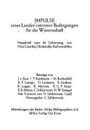 Tapa de Impulse eines Landes extremer Bedingungen für die Wissenschaft