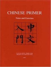 Tapa de Chinese Primer