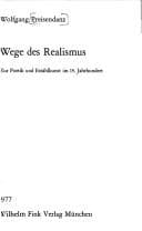 Tapa de Wege des Realismus