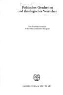 Tapa de Politisches Geschehen und theologisches Verstehen