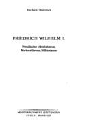 Tapa de Friedrich Wilhelm I