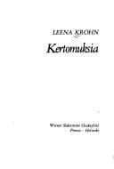 Tapa de Kertomuksia
