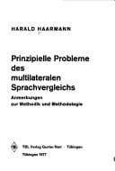 Tapa de Prinzipielle Probleme des multilateralen Sprachvergleichs