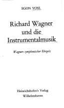 Tapa de Richard Wagner und die Instrumentalmusik