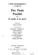 Tapa de Pier Paolo Pasolini