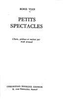 Tapa de Petits spectacles