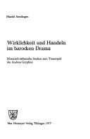 Tapa de Wirklichkeit und Handeln im barocken Drama