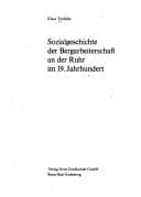 Tapa de Sozialgeschichte der Bergarbeiterschaft an der Ruhr im 19. Jahrhundert