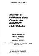 Tapa de Analyse et validation dans l'étude des données textuelles