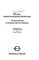 Tapa de 200 Jahre deutsch-amerikanische Beziehungen =