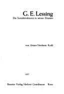 Tapa de G. E. Lessing