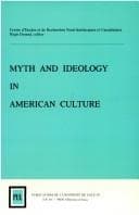 Tapa de Myth and ideology in American culture