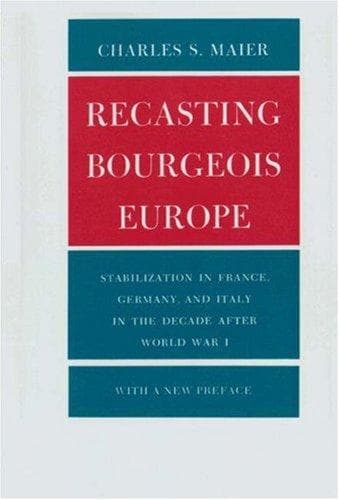 Tapa de Recasting bourgeois Europe