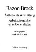 Tapa de Ästhetik als Vermittlung ; Arbeitsbiographie eines Generalisten