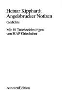 Tapa de Angelsbrucker Notizen