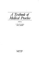 Tapa de A Textbook of medical practice