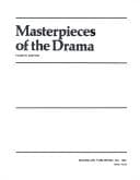 Tapa de Masterpieces of the drama