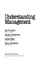 Tapa de Understanding management