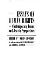Tapa de Essays on human rights