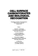 Tapa de Cell surface carbohydrates and biological recognition: Proceedings of the ICN-UCLA symposium held at Keystone, Colorado, February 1977 (Progress in clinical and biological research)