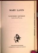 Tapa de Mary Lavin