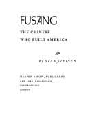 Tapa de Fusang, the Chinese who built America