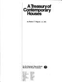 Tapa de A treasury of contemporary houses
