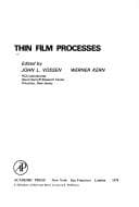 Tapa de Thin film processes