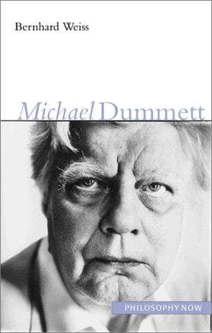 Tapa de Michael Dummett (Philosophy Now)