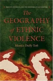 Tapa de The Geography of Ethnic Violence