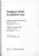 Tapa de Surgical skills in patient care