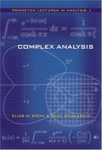 Tapa de Complex analysis