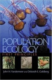 Tapa de Population Ecology