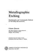 Tapa de Metallographisches Ätzen