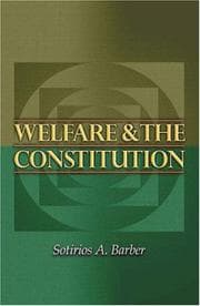 Tapa de Welfare and the Constitution