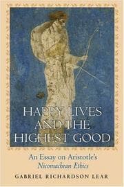 Tapa de Happy Lives and the Highest Good