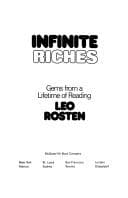Tapa de Infinite riches