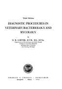 Tapa de Diagnostic procedures in veterinary bacteriology and mycology